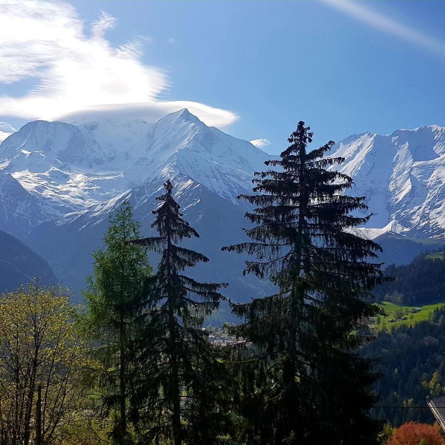 Appartement Saint Gervais Les Bains Vue Imprenable Mont Blanc Екстер'єр фото