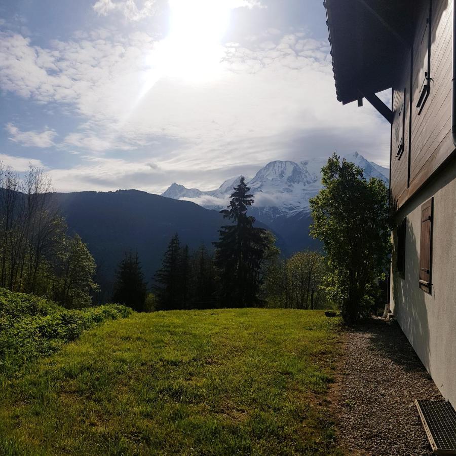 Appartement Saint Gervais Les Bains Vue Imprenable Mont Blanc Екстер'єр фото