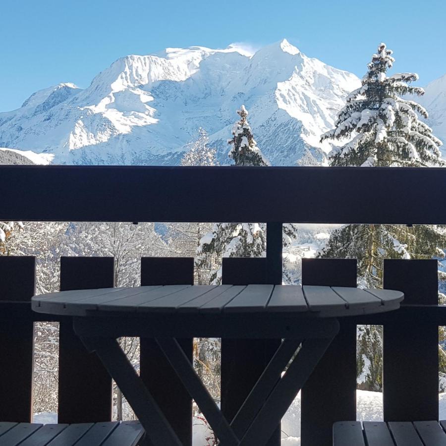 Appartement Saint Gervais Les Bains Vue Imprenable Mont Blanc Екстер'єр фото